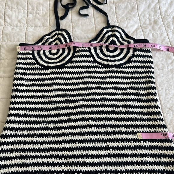 & Other Stories Crochet Halter Dress - Picture 3 of 11